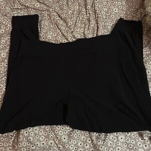 lululemon black align joggers 28 in